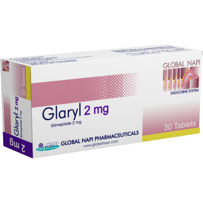 GLARYL 2 MG ( GLIMEPIRIDE ) 30 TABLETS